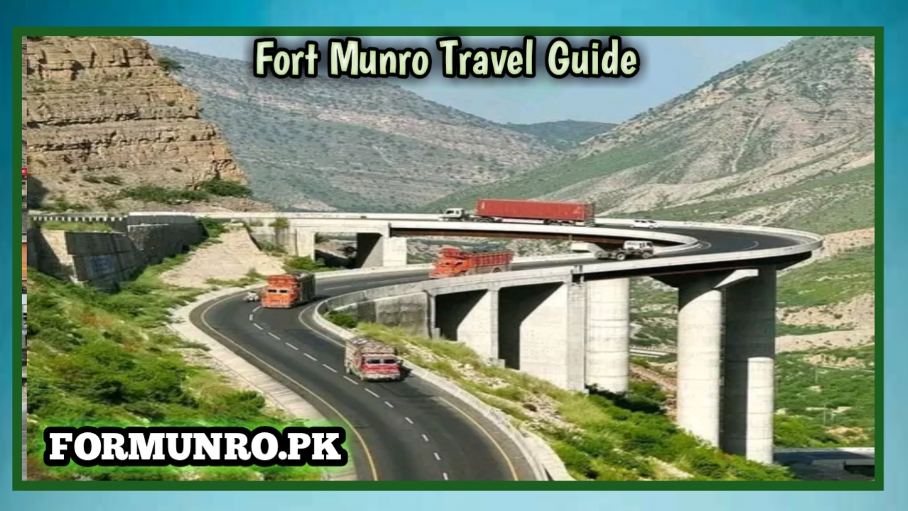 Fort Munro scenic hill station view in Dera Ghazi Khan Punjab Pakistan