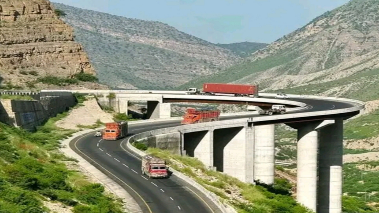 Fort Munro scenic hill station view in Dera Ghazi Khan Punjab Pakistan