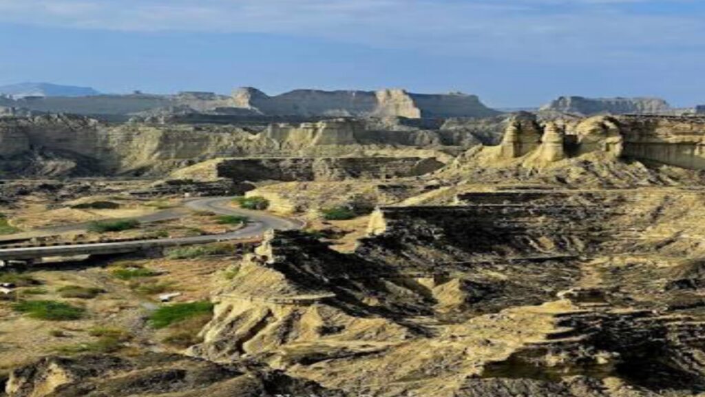 Desert mountain landscape in Hingol National Park Pakistan