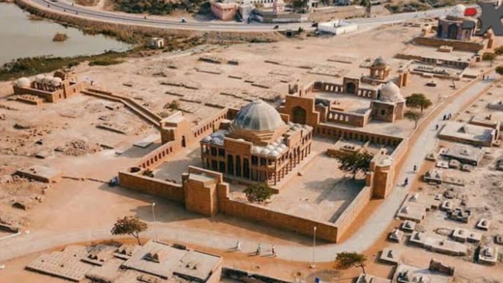 Makli Necropolis tombs in Thatta Sindh Pakistan