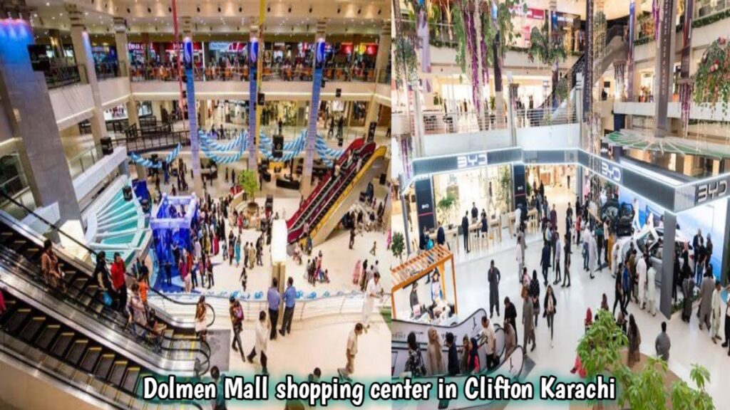 Dolmen Mall shopping center in Clifton Karachi