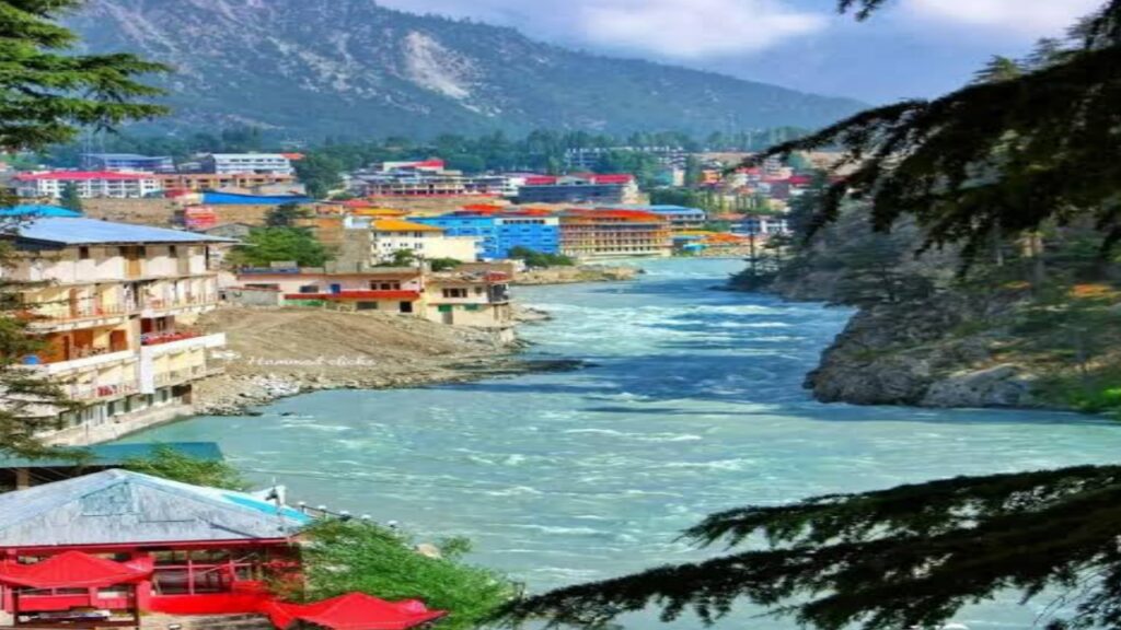 Tourists trekking in the mountains of Kalam Valley Swat