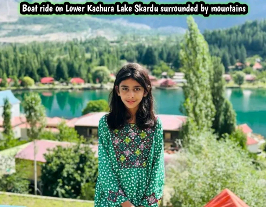 Boat ride on Lower Kachura Lake Skardu surrounded by mountains – Skardu Travel Diary Part 10