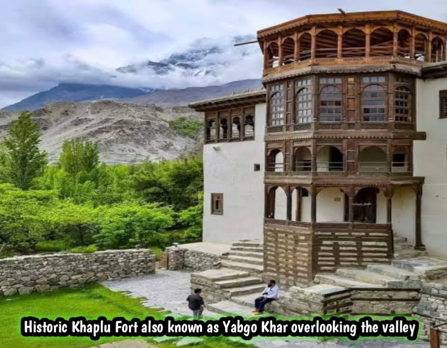 Khanqah e Mualla wooden architecture in Khaplu Baltistan