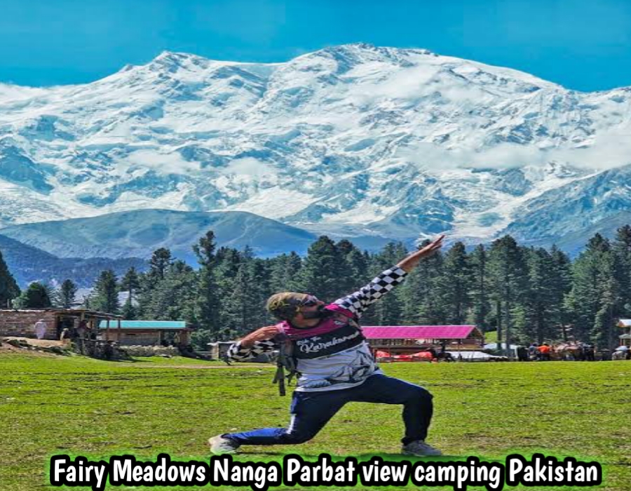 Fairy Meadows Nanga Parbat view camping Pakistan
