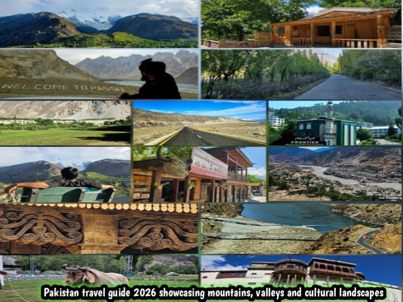 Pakistan travel guide 2026 showcasing mountains, valleys and cultural landscapes