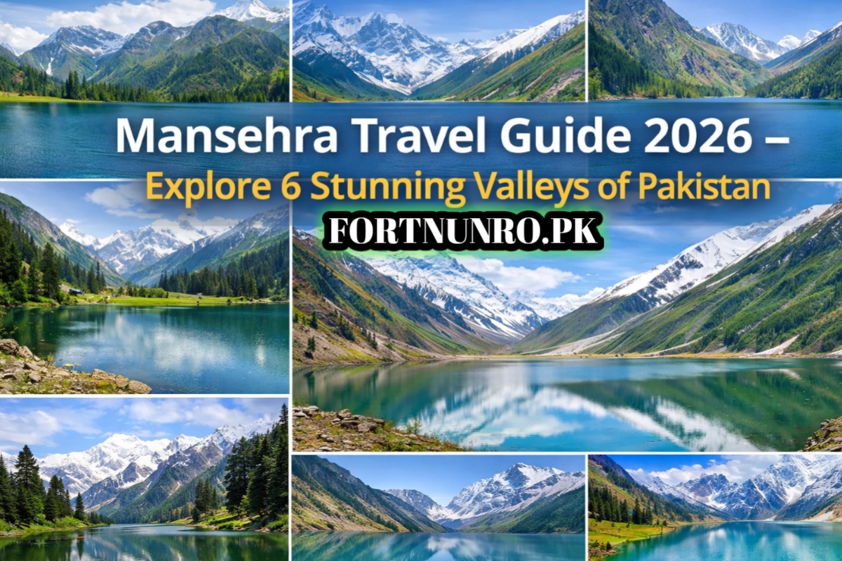 Mansehra valleys scenic view mountains rivers and green landscapes Pakistan