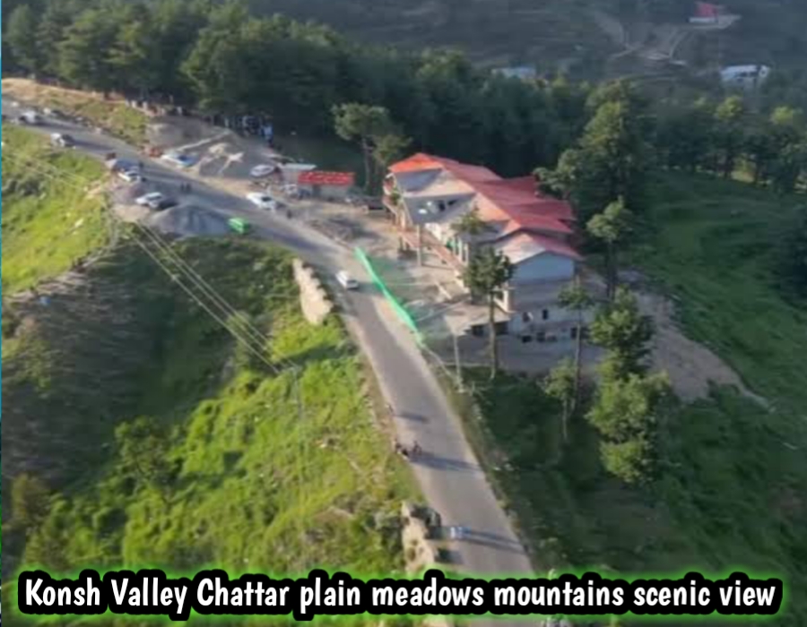 Konsh Valley Chattar plain meadows mountains scenic view