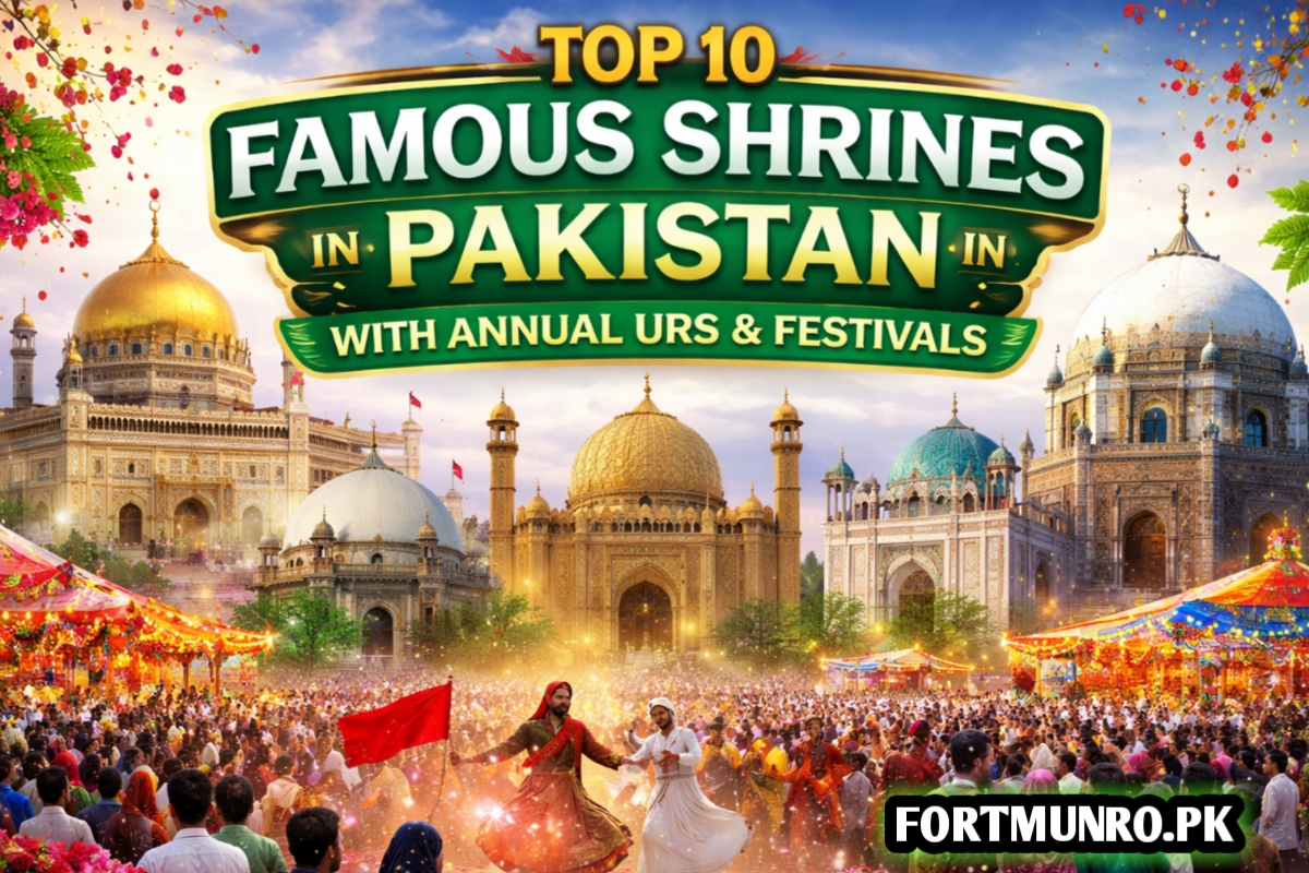 Top 10 famous shrines in Pakistan with Urs festivals and cultural gatherings