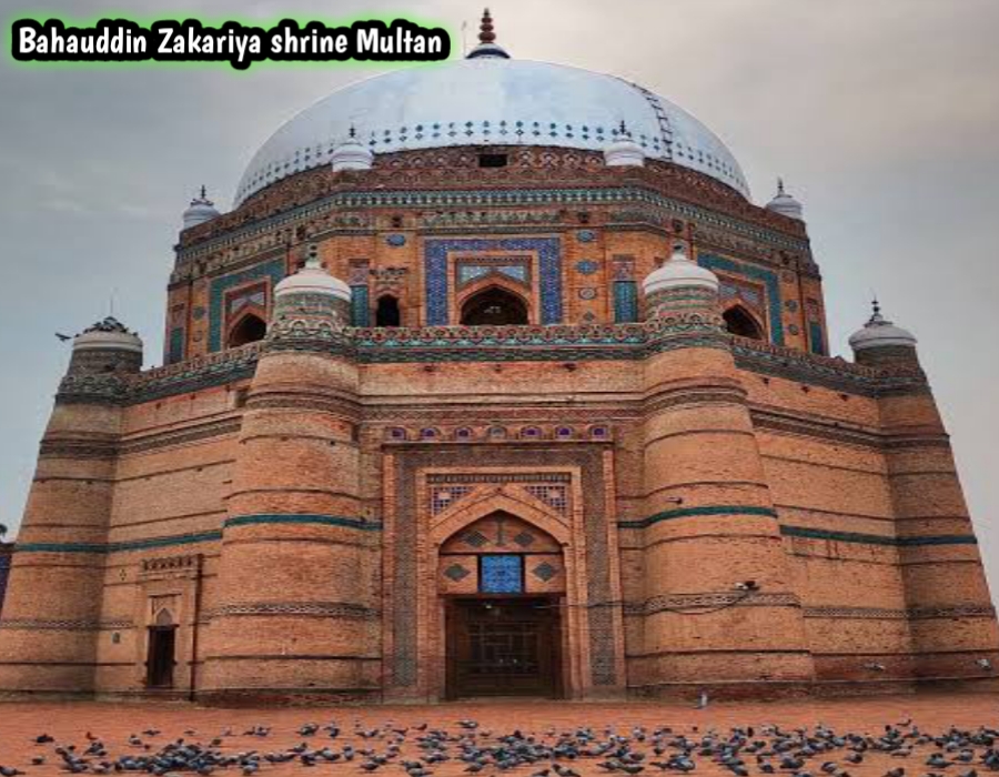 Bahauddin Zakariya shrine Multan Sufi shrine architecture