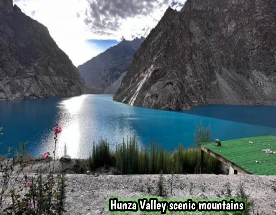 Hunza Valley is one of the most popular tourist destinations in Pakistan, known for its stunning landscapes, blue lakes, and peaceful environment.