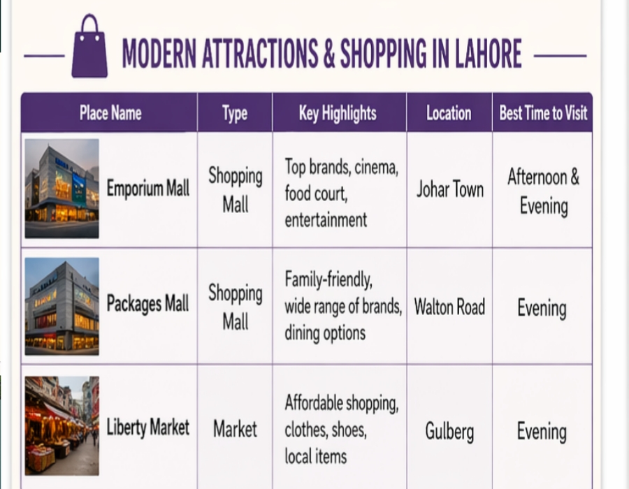 Modern attractions and shopping in lahore for couples Places to visit in Lahore for fun Top 10 places to visit in Lahore Lahore fun places for adults