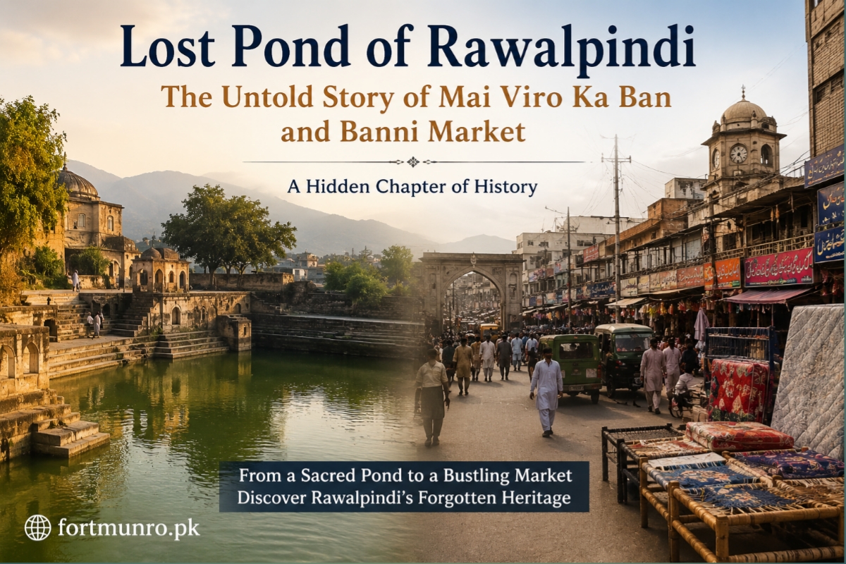 Lost Pond of Rawalpindi – From Mai Viro Ka Ban to Banni Market