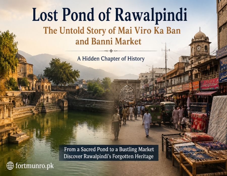 Old historic pond of Rawalpindi transforming into modern Banni Market