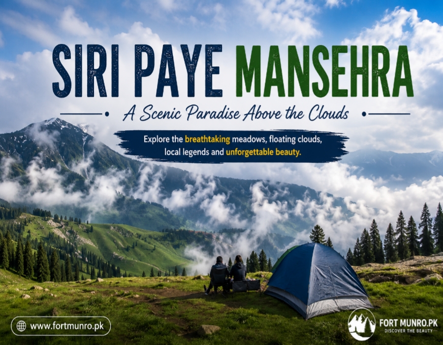Siri Paye Mansehra camping night sky stars mountains