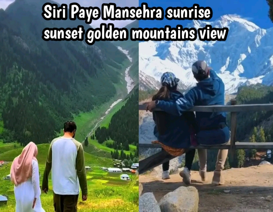 Siri Paye Mansehra sunrise sunset golden mountains view