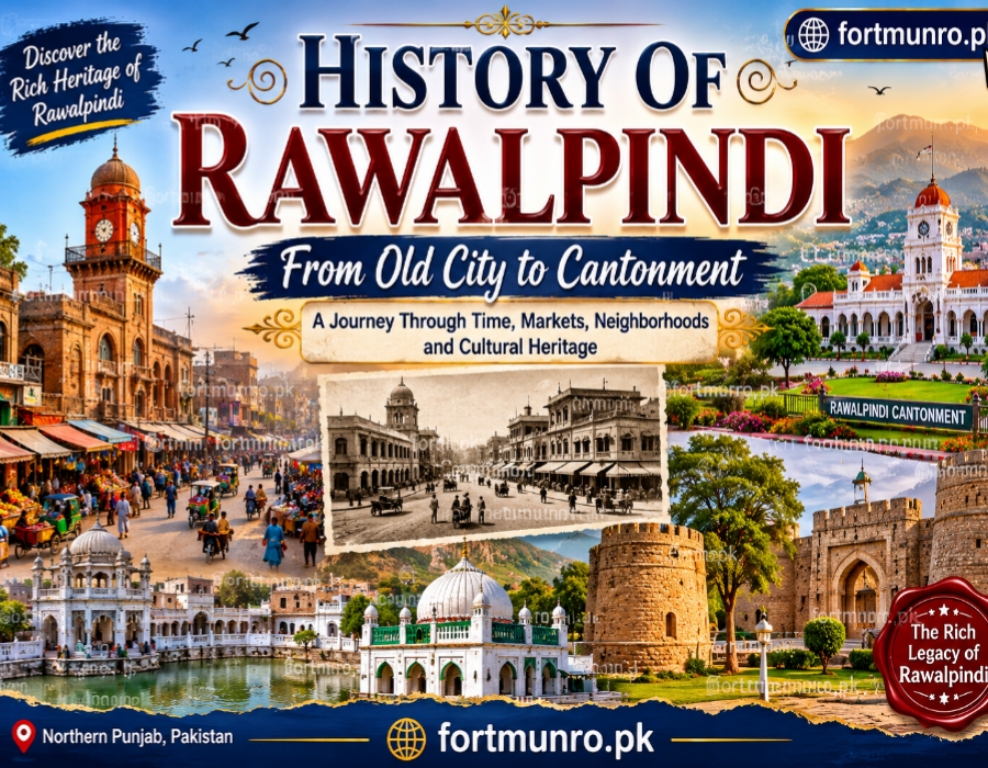 Rawalpindi Cantonment and city expansion during the British period
