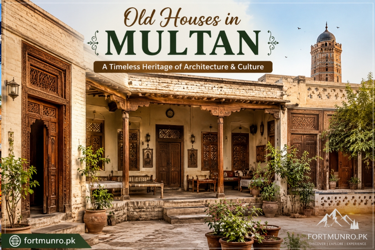 Old Houses in Multan showcasing traditional architecture and cultural heritage