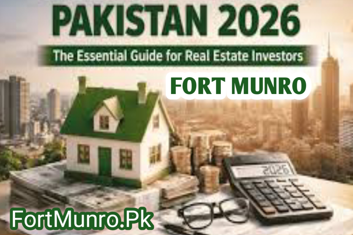Fort Munro scenic mountain property and commercial plots view in Pakistan