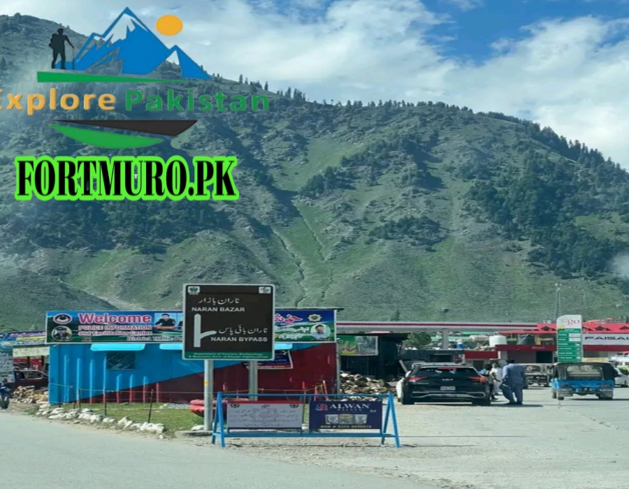 Beautiful feature image of Naran and Kaghan Valleys with snow-capped mountains, lakes, rivers, clouds, and tourists enjoying nature in northern Pakistan.