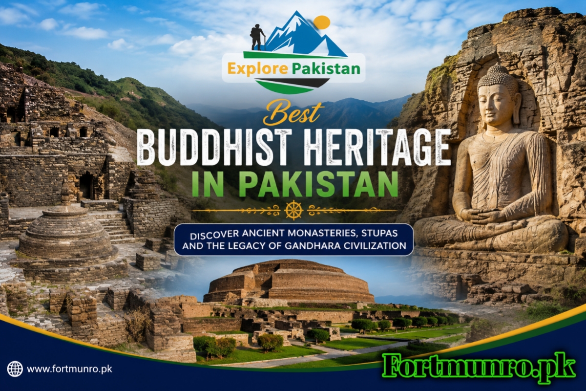 Best Buddhist Heritage in Pakistan featuring Takht-i-Bahi, Taxila ruins, and Gandhara Buddhist monuments