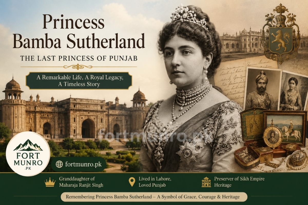 Princess Bamba Sutherland portrait, the last Princess of Punjab and granddaughter of Maharaja Ranjit Singh