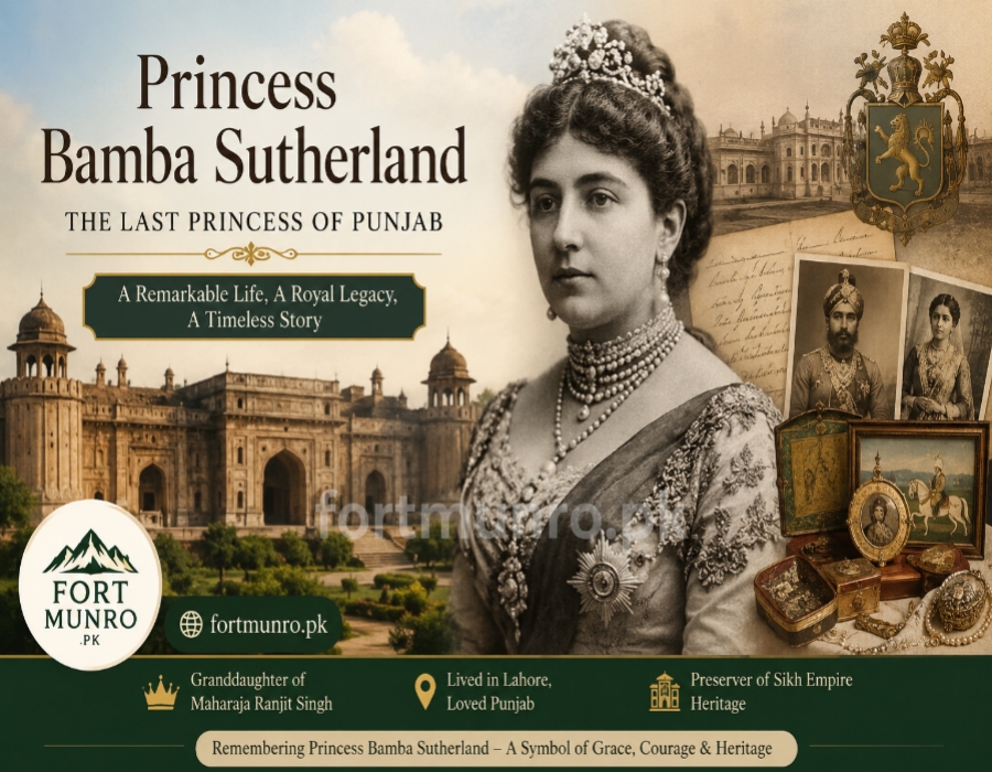 Princess Bamba Sutherland portrait, the last Princess of Punjab and granddaughter of Maharaja Ranjit Singh