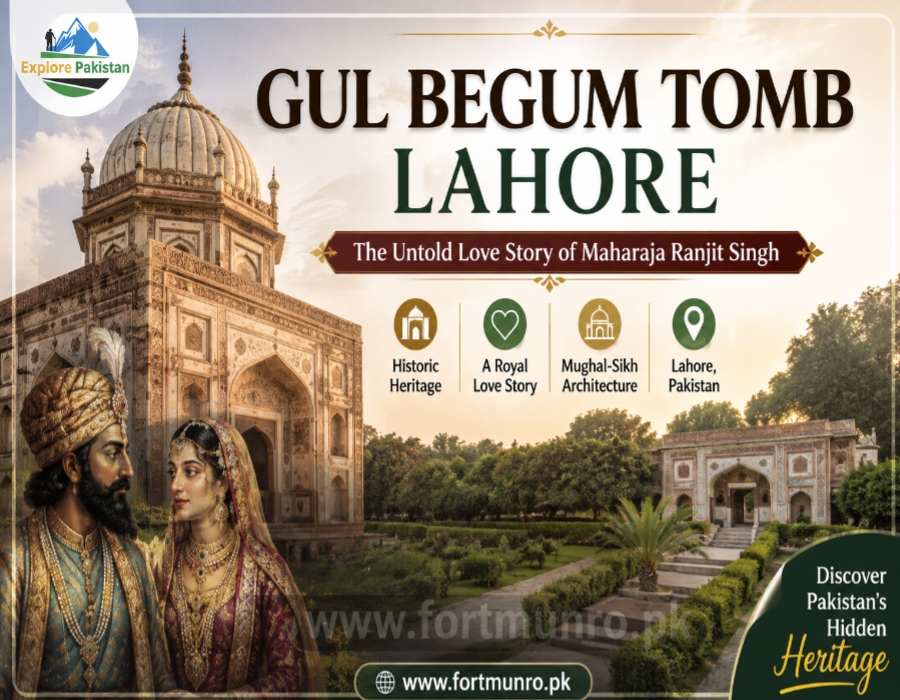 Gul Begum Tomb Lahore historical monument in Pakistan