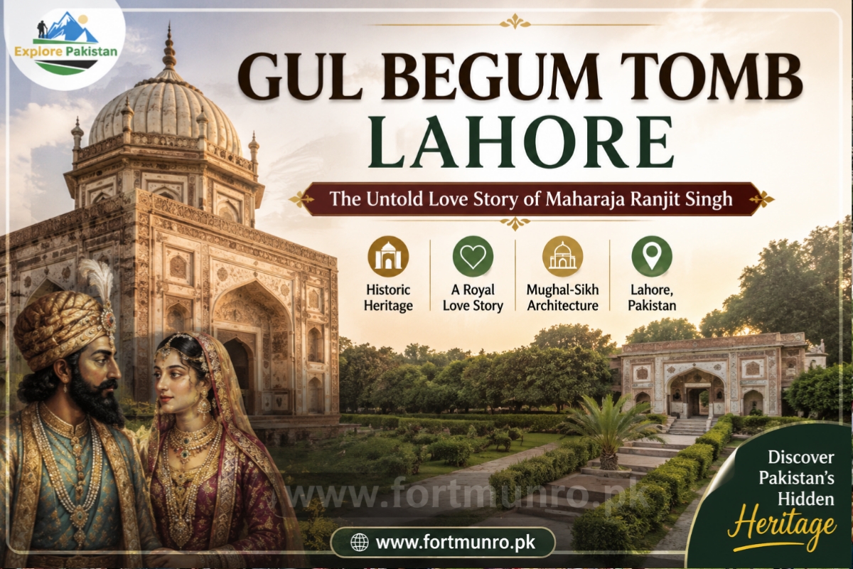 Gul Begum Tomb Lahore historical monument in Pakistan