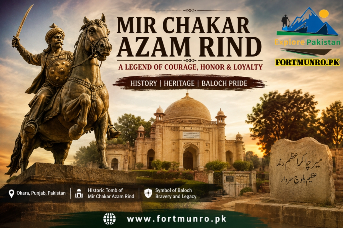 Mir Chakar Azam Rind Tomb in Okara Punjab Pakistan