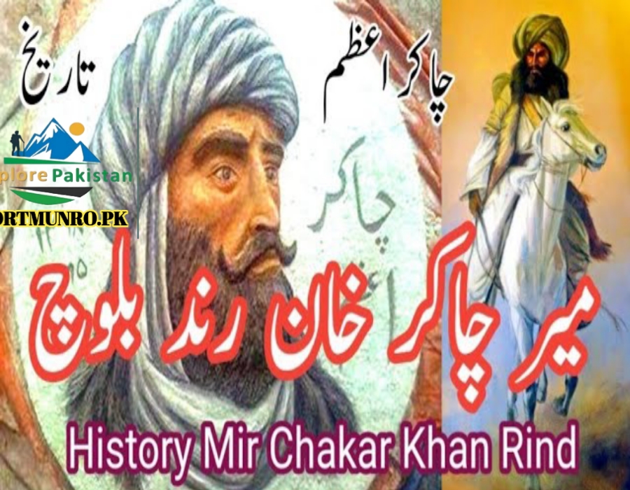 Statue of Mir Chakar Azam Rind with Horse and Sword