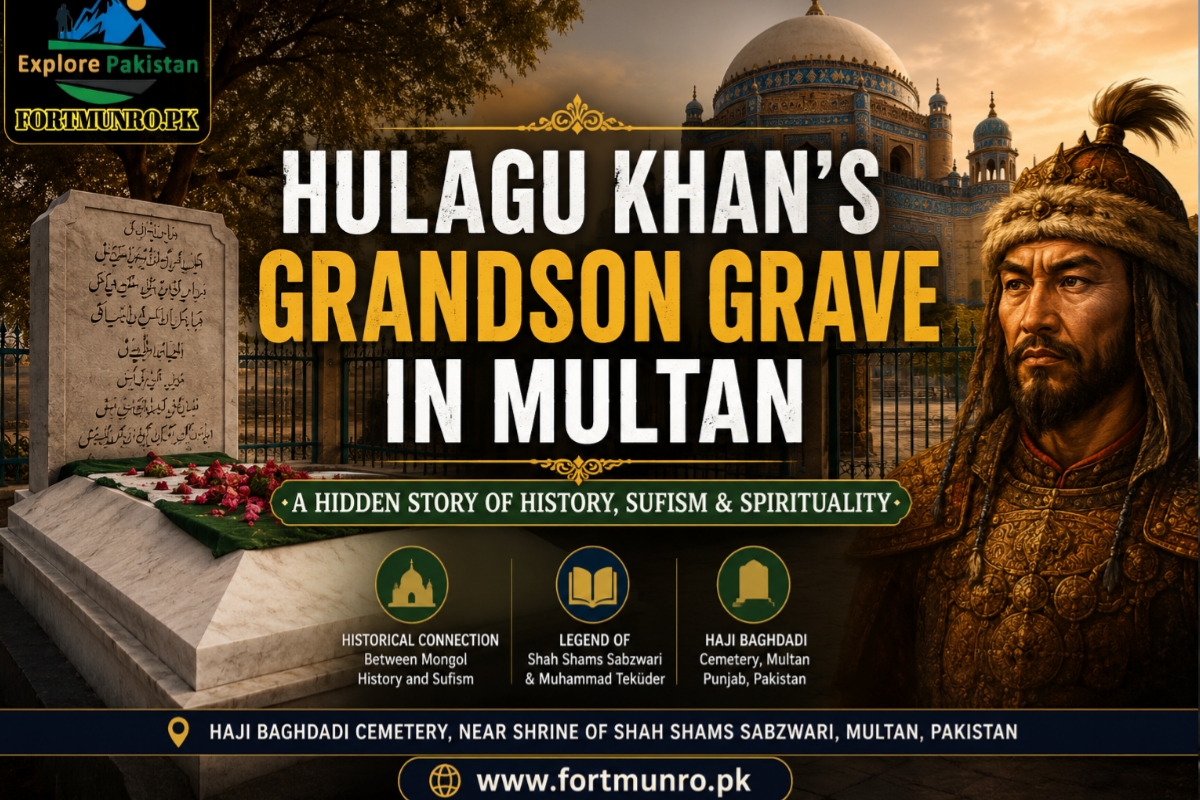 Hulagu Khan's Grandson Grave in Multan at Haji Baghdadi Cemetery