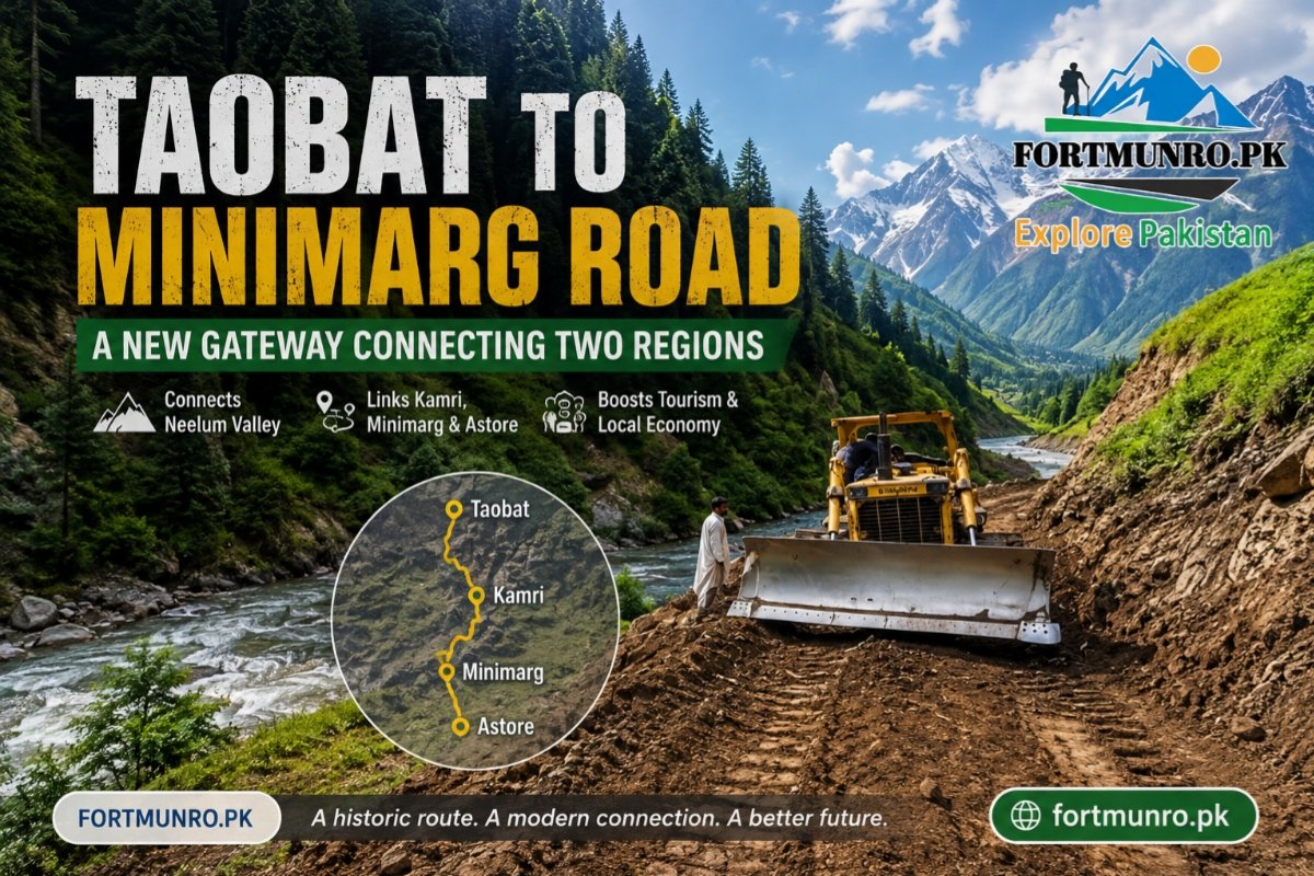 Taobat to Minimarg Road – New Mountain Route in Kashmir