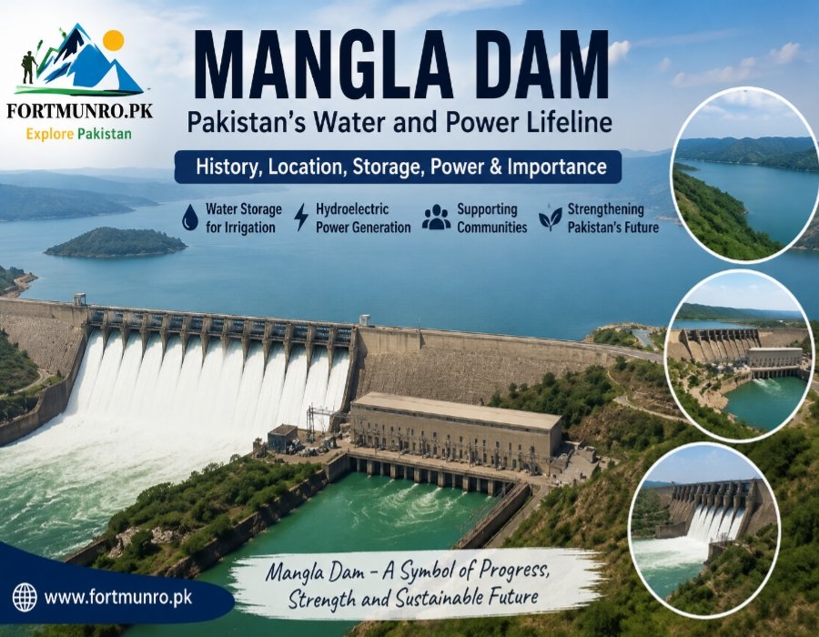 Mangla Dam Pakistan – River Jhelum and Mangla Lake