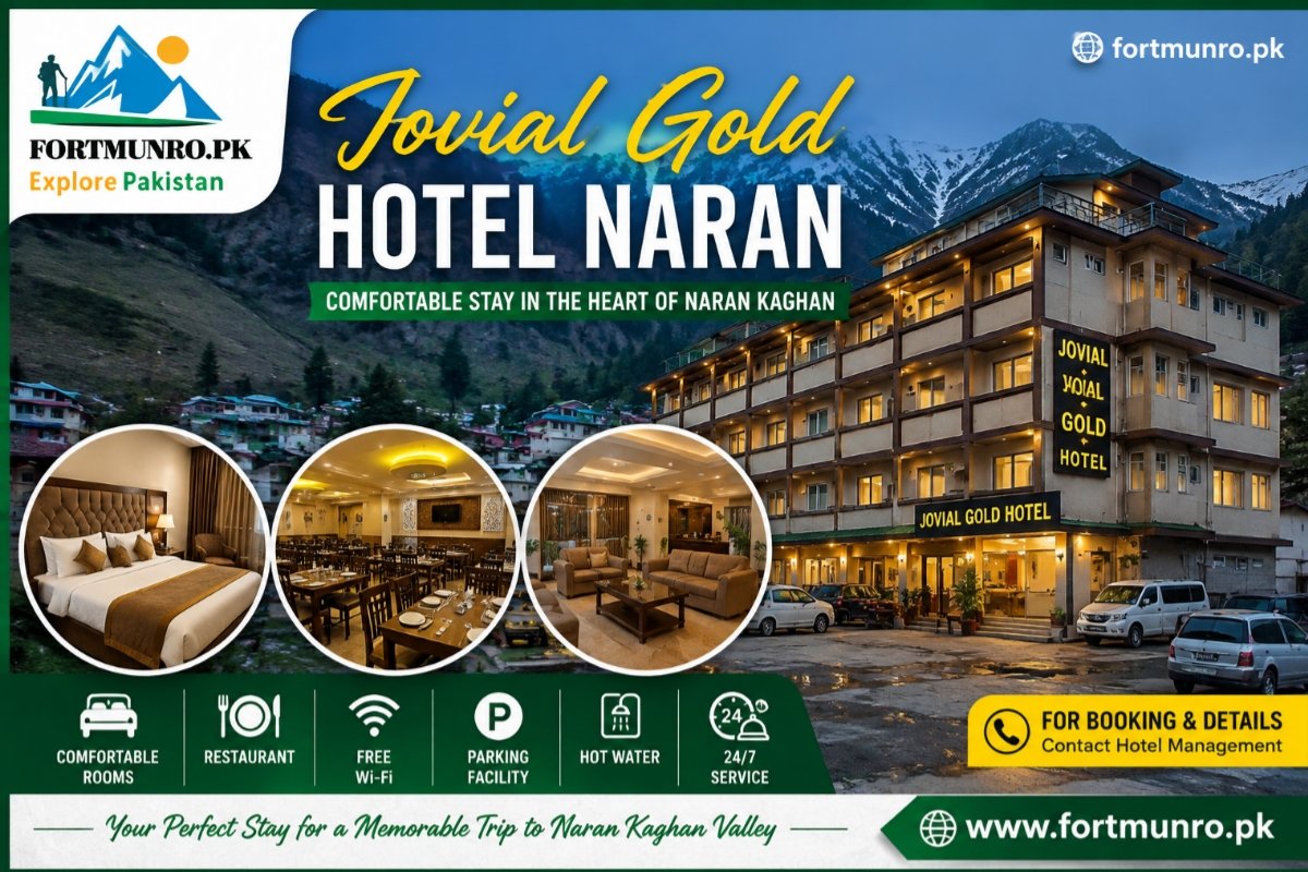 Jovial Gold Hotel Naran exterior view on Naran Bypass Road