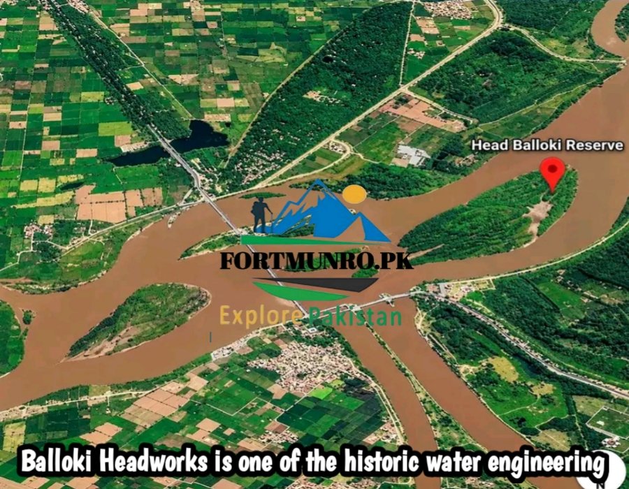 Balloki Headworks History and Irrigation System Punjab