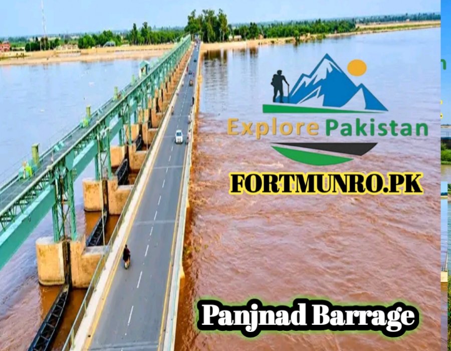 Panjnad Barrage Gates and Irrigation System