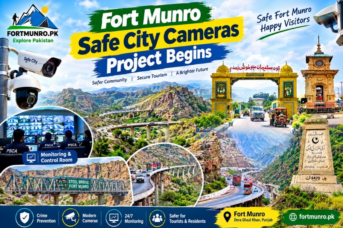 Fort Munro Safe City cameras being installed for improved security