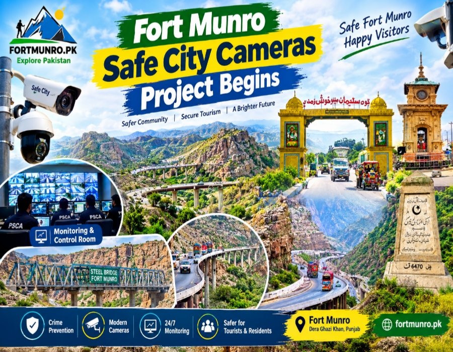 Fort Munro Safe City Cameras Installation